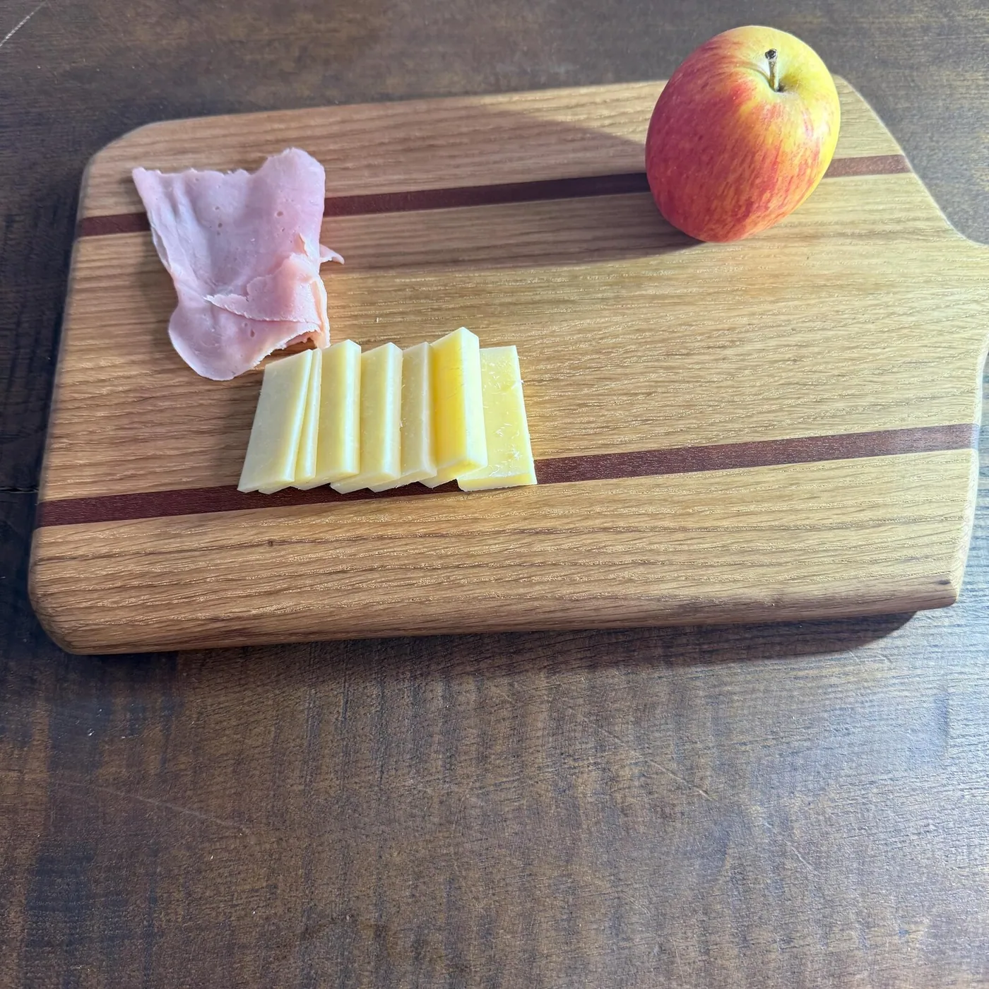 Oak & Sapele Charcuterie Board — view 3