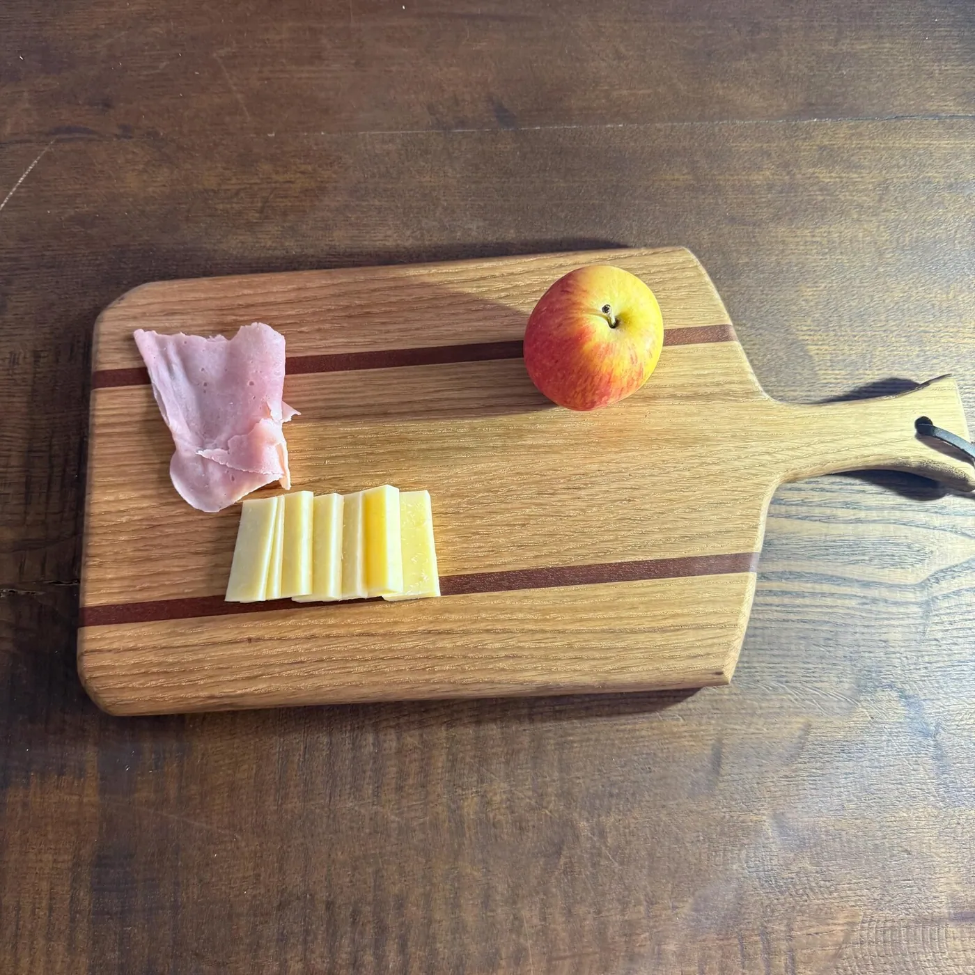 Oak & Sapele Charcuterie Board — view 4